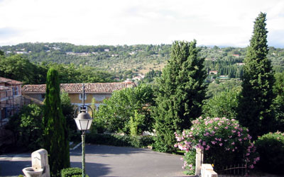 The lovely surroundings at Opio