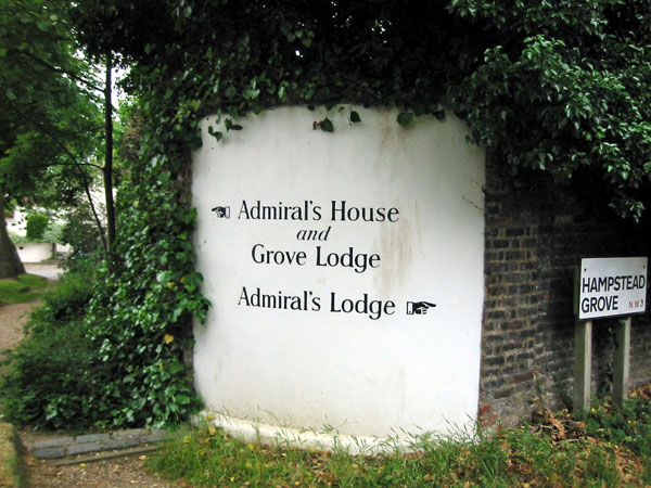 Admiral's House,  Admiral's Walk, The Grove, Hampstead, London