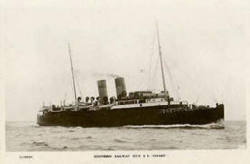 'Dinard' the Southern Railway St. Malo - Southampton ship