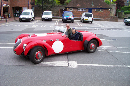 The Healey Silverstone from 'Laughter in Provence'
