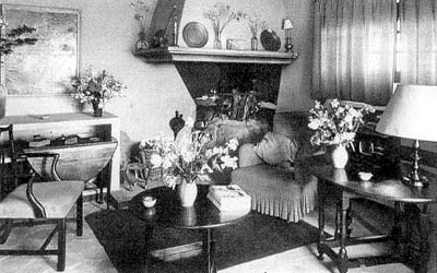 The salon at Sunset House