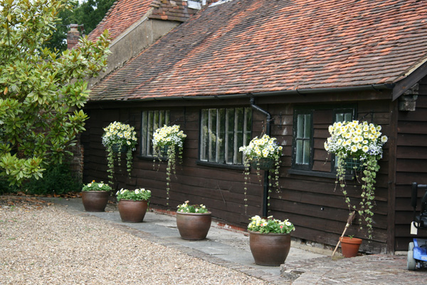 The converted barn - now a theatre